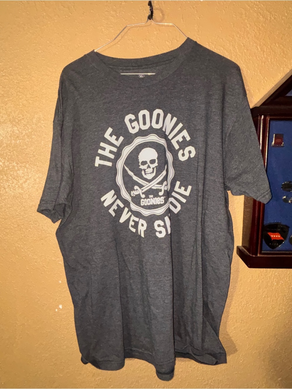 The Goonies Never Say Die Graphic Tee - Gray
